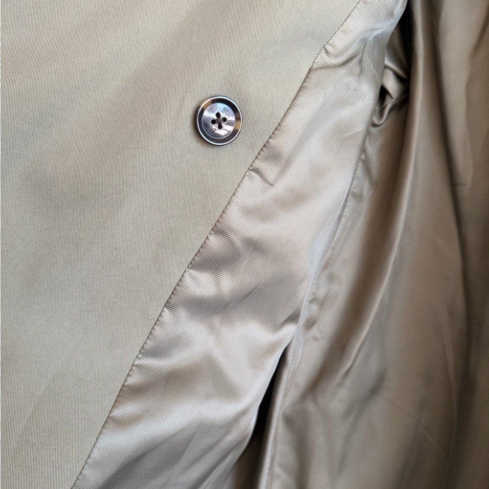 Banana Republic Sage Green Trench Coat - Picture 8 of 10